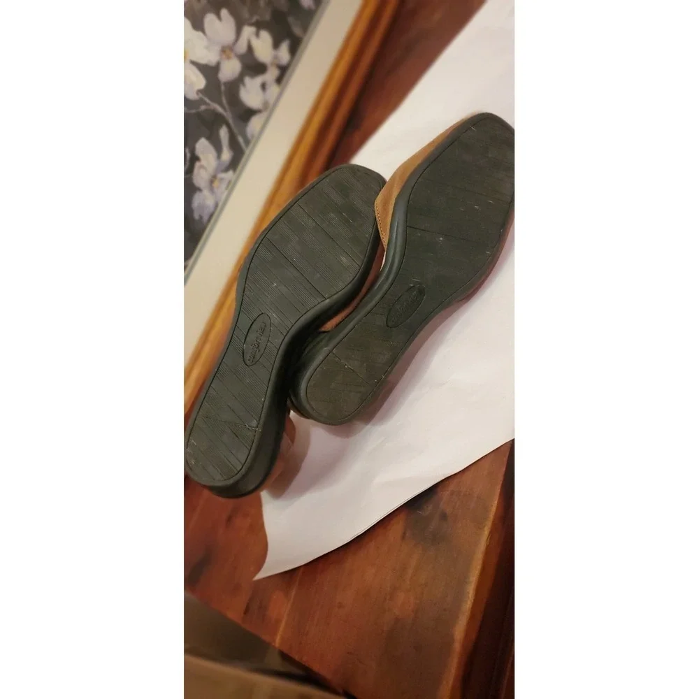 Suede‎ Wedges with Zip Back Closure Stable Heel Technology Women's